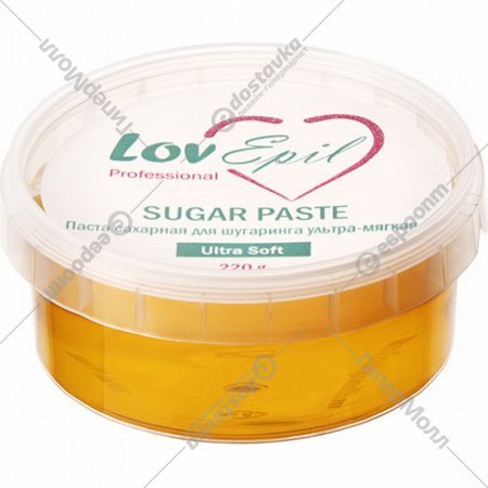 Паста для шугаринга «LovEpil» Ultra Soft, сахарная, 220 г