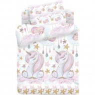 Комплект постельного белья «Juno» Unicorns, 40х60