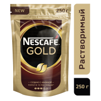 

Кофе"NESCAFE"Gold нат,раств,сублим,250г