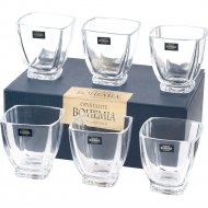 Набор стаканов «Crystalite Bohemia» Arezzo, 9K7/2KD98/0/99S76/320-669, 320 мл, 6 шт