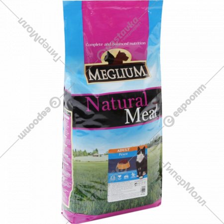 Корм для кошек «Meglium» Cat Fish, рыба/овощи/злаки, MGS0215, 15 кг