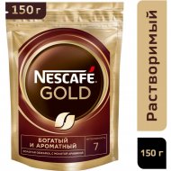 Кофе растворимый «Nescafe» Gold, с добавлением молотого, 150 г