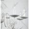 Подвесной светильник «Евросвет» 60018/8, белый с золотом