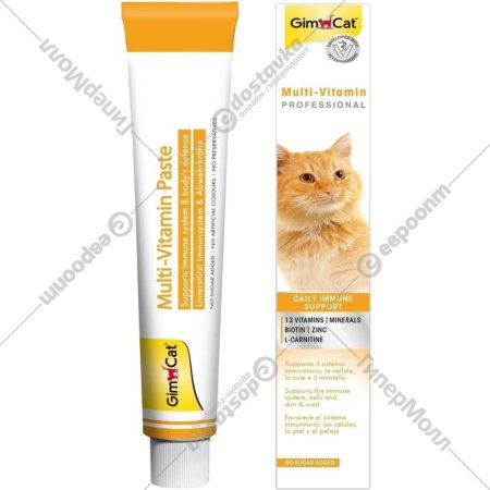 Паста для кошек «GimCat» Мультивитаминная, 401393, 100 г