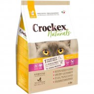 Корм для кошек «Crockex Wellness» Adult Chicken & Rice, с курицей, печенью, рисом и клюквой, MGF1601, 1.5 кг