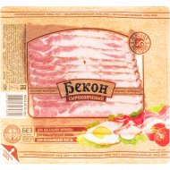 Бекон сырокопченый «Мясная история» из свинины, 200 г