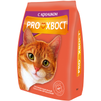 

Корм для кошек"PROХВОСТ"(кролик) 1кг