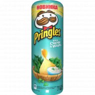 Чипсы «Pringles» сметана и зелень, 165 г