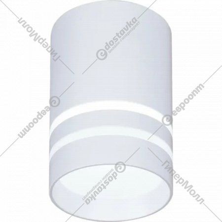 Точечный светильник «Ambrella light» TN235 WH/S, белый/песок