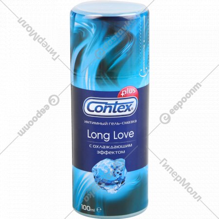 Гель - смазка «Contex» Long Love с охлаждающим эффектом, 100 мл