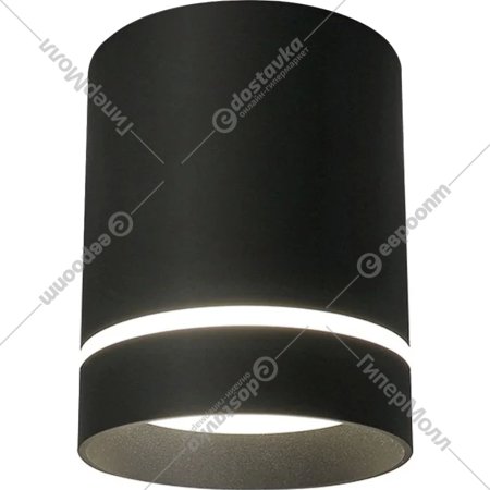 Точечный светильник «Ambrella light» TN242 BK/S, черный/песок