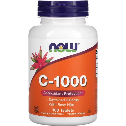 БАД «Now Foods» C-1000, 100 таблеток