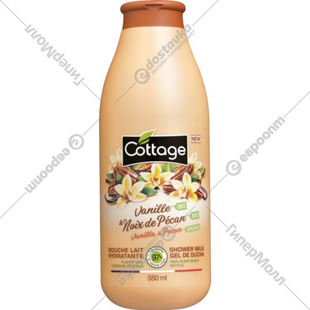 Молочко для душа «Cottage» Vanilla & Peca, 996280, 550 мл
