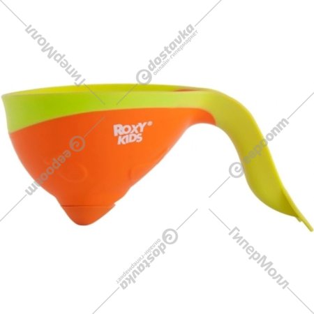 Ковшик для мытья головы «Roxy kids» Flipper, RBS-004-O, оранжевый