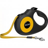 Поводок-рулетка для собак «Xcho» X012-M-O, M, черный/оранжевый, 5 м