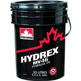 Масло ин­ду­стри­аль­ное «Petro-Canada» Hydrex MV 46, HDXMV46P20, 20 л