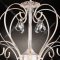 Подвесной светильник «Евросвет» Strotskis, 3305/8, белый с золотом/прозрачный хрусталь