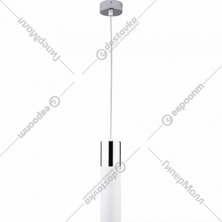Светильник потолочный «Евросвет» Double Topper 50135/1, хром/белый