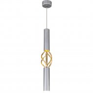 Подвесной светильник «Евросвет» 50191/1, матовое серебро/матовое золото