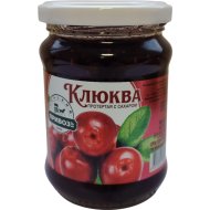 Клюква Терский Привозъ протёртая с сахаром, 300 г