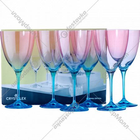 Набор бокалов для вина «Crystalex» Kate, 40796/D5381/400, 6 шт