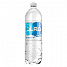 Вода пи­тье­вая нега­зи­ро­ван­ная «Aura» 1 л