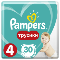 

Трусики-подгузн."PAMPERS" (9-14кг) 30шт