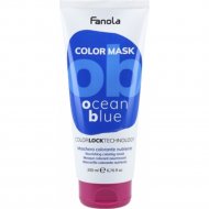 Тонирующая маска для волос «Fanola» Color Mask, синий океан, 76093, 200 мл