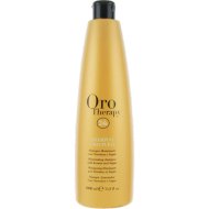 Шампунь для волос «Fanola» Oro Therapy 24k Oro Puro с кератиновым и аргановым маслом и микрочастицами золота, 86682, 1000 мл