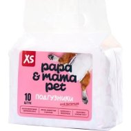 Подгузники для животных «Papa&Mama Pet» DDF01, размер XS, 1.5-3 кг, 10 шт