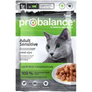 Корм для котят «ProBalance» Sensitive, с чувствительным пищеварением, 28х85 г