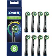 Насадки для зубных щеток «Oral-B» Cross Action, Black, 8 шт