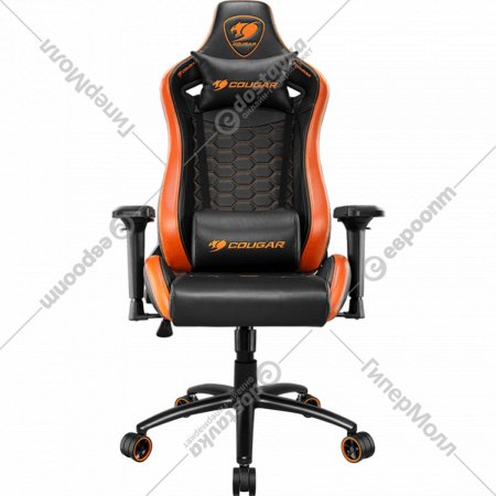 Кресло геймерское «Cougar» Outrider S черный/оранжевый
