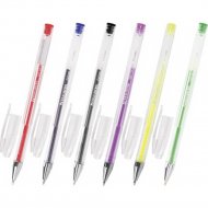 Ручки гелевые «Brauberg» Jet, 141037, 6 цветов, 6 шт