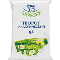 

Творог"САВУШКИН ПРОДУКТ"(9%,флоупак)200г
