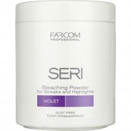 Осветляющая пудра для волос «Farcom» Professional Seri Violet, FA210030, 500 г