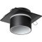 Светильник встраиваемый «Novotech» Lirio, Spot NT21 208, 370717, черный