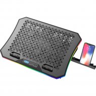 Подставка для ноутбука «Evolution» LCS-01 RGB, с активным охлаждением