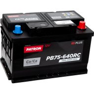 Аккумулятор автомобильный «Patron» PB75-640RC