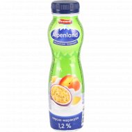 Йогуртный напиток «Ehrmann» Alpenland, c персиком и маракуйей, 1.2%, 290 г