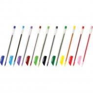 Ручки шариковые «Юнландия» Классная, 143535, 10 цветов, 10 шт