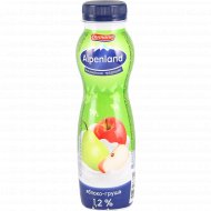 Йогуртный напиток «Ehrmann» Alpenland, c яблоком и грушей, 1.2%, 290 г