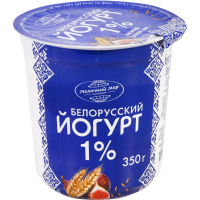

Йогурт "БЕЛОРУССКИЙ" 1% (инжир-злак)350г