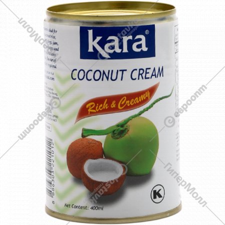 Кокосовые сливки «Kara» 400 мл