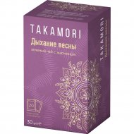 Чай зеленый «Takamori» Дыхание весны с жасмином, 20х1.5 г