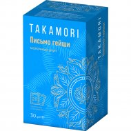 Чай зеленый «Takamori» Письмо гейши, молочный улун, 20х1.5 г