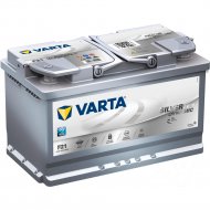 Аккумулятор для автомобиля «Varta» Silver Dynamic AGM, 580901080, 80 А/ч, 315x175x190 мм