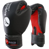 Перчатки для бокса «RuscoSport» 8oz, черный