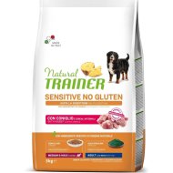 Корм для собак «Trainer» Sensitive Medium&Maxi Adult No Gluten, кролик, 3 кг
