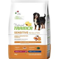 Корм для собак «Trainer» Sensitive Medium&Maxi Adult No Gluten, лосось, 3 кг